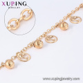 75170 Xuping wholesale Environmental Copper silk thread gold bead bracelet for free sample